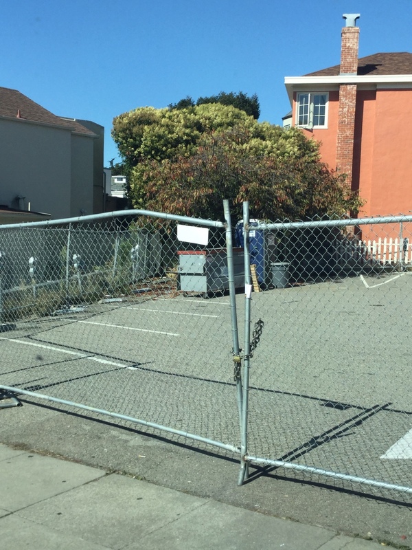Street view of Ocean & Junipero Serra Lot