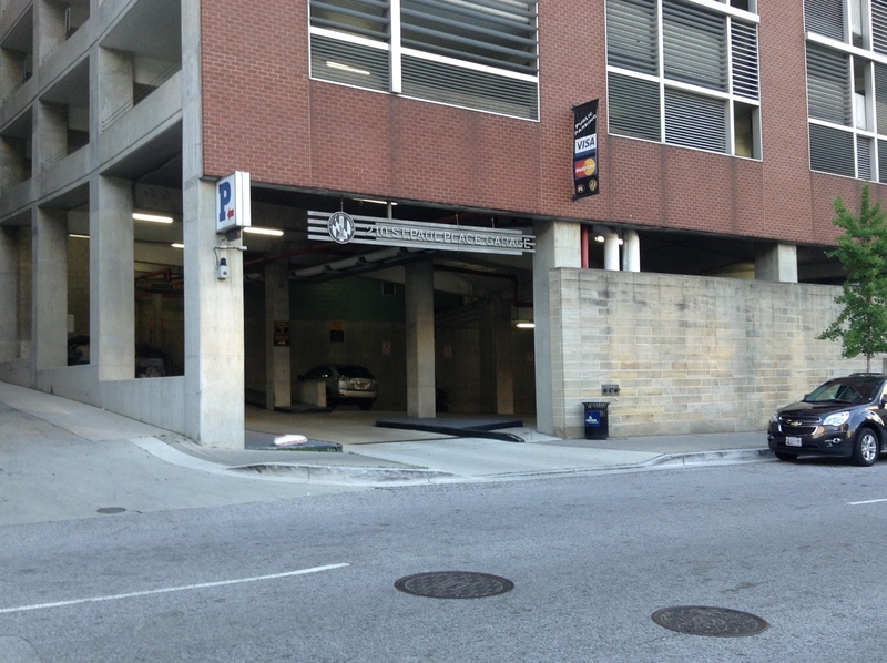 Street view of St Paul Place Garage