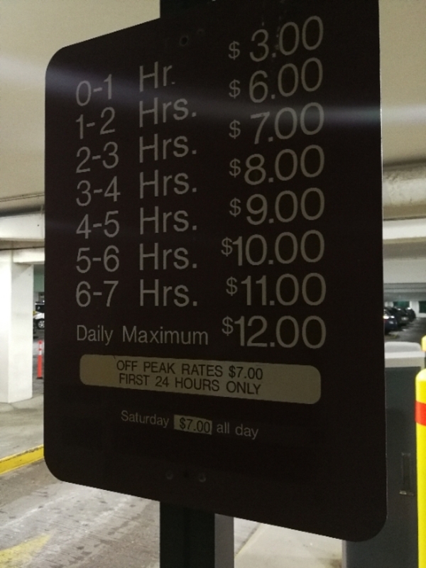 Street view of Fourth Street Ramp