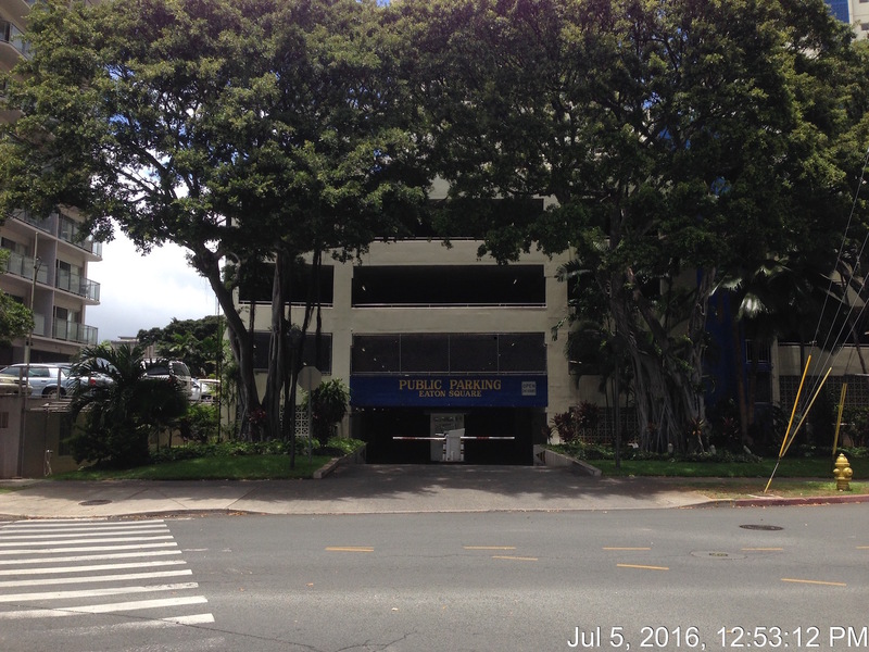 Street view of Eaton Square