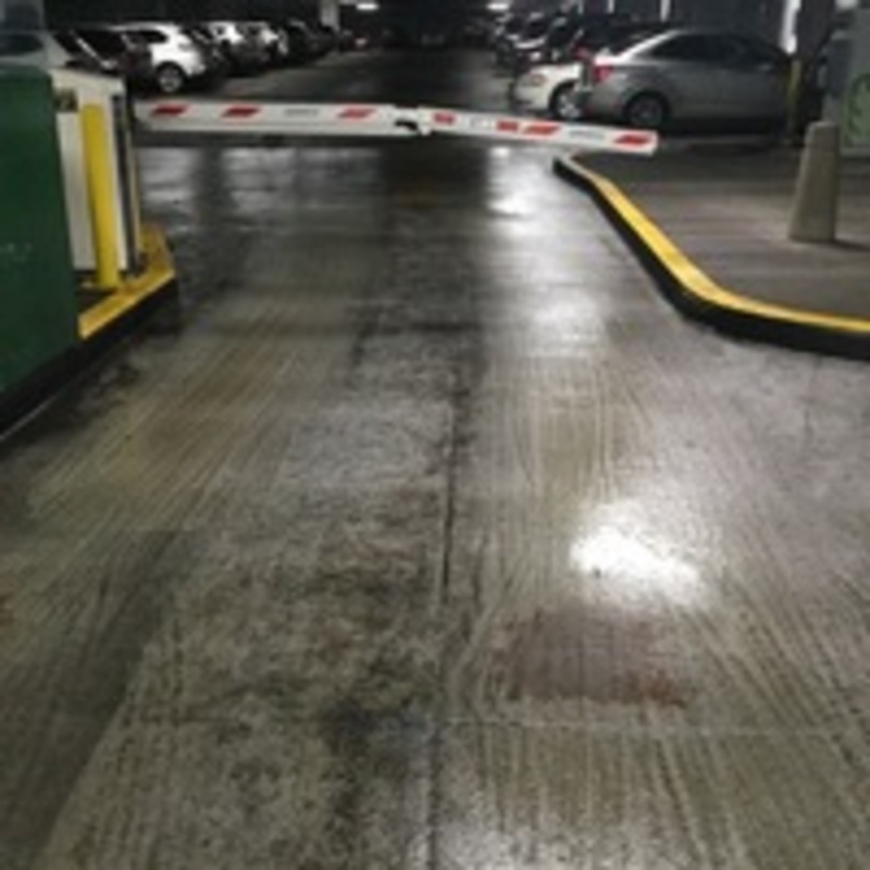 Street view of Library District Parking Garage