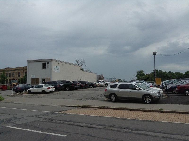 Street view of Joseph-Clinton Lot