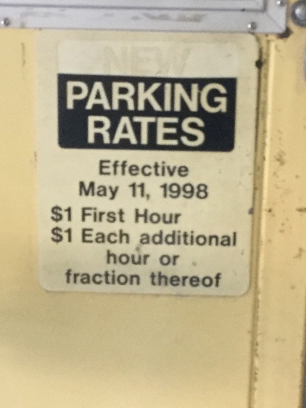 Street view of Tower Park Garage