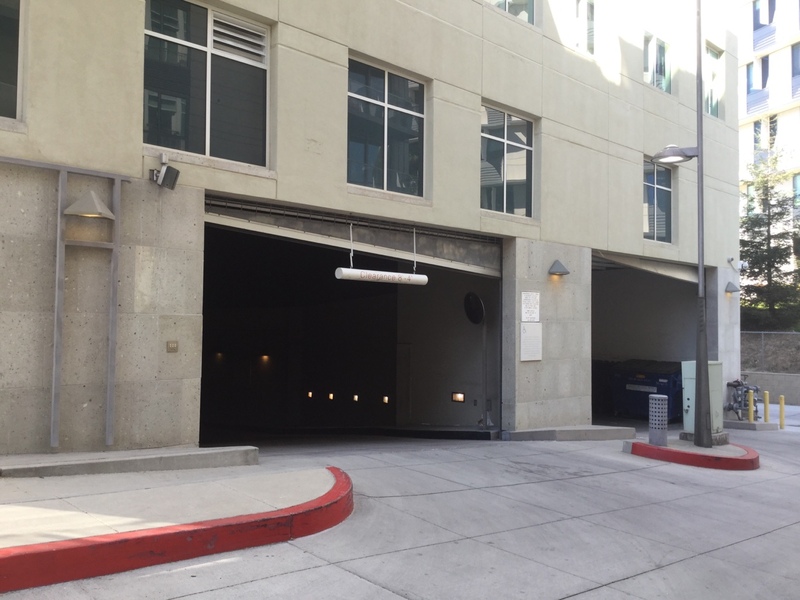 Street view of Ocean Avenue Garage