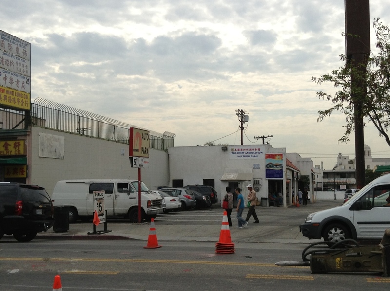 Street view of N Broadway Lot