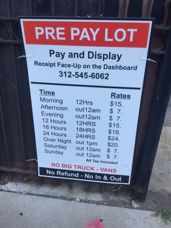 Street view of Elite Parking Lot