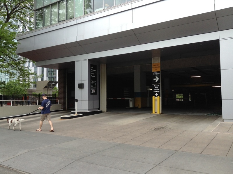 Street view of One Broadway Garage