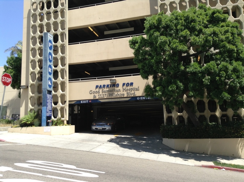 Street view of Good Samaritan Hospital Parking