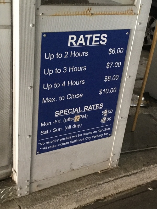 Street view of Peabodies Parking