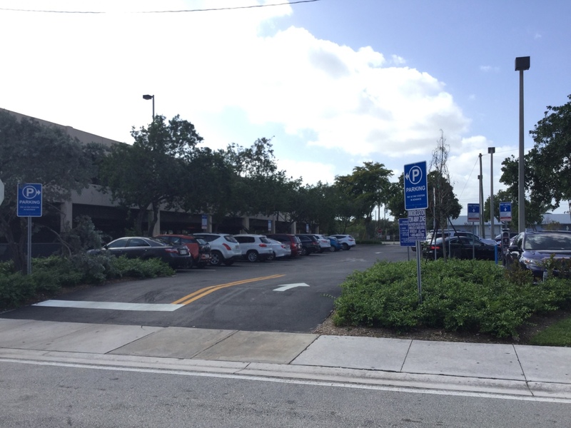 Street view of SW 5th Ave Lot