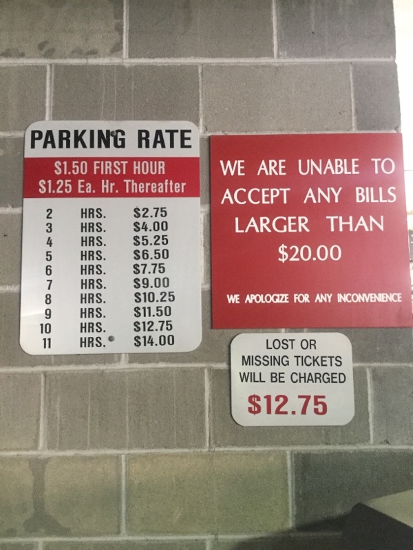 Street view of Omaha Douglas Civic Center Parking Garage