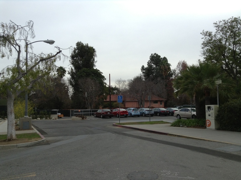 Street view of E California Blvd Parking Lot