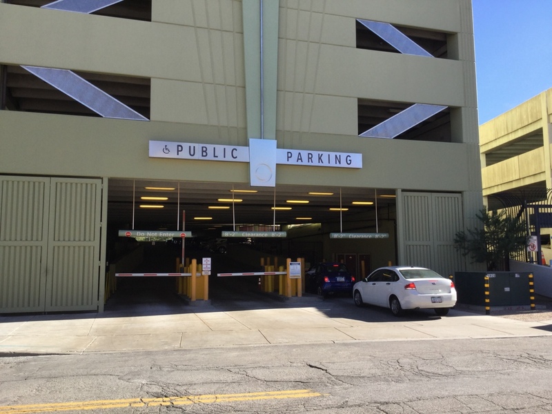Street view of Pennington Street Garage