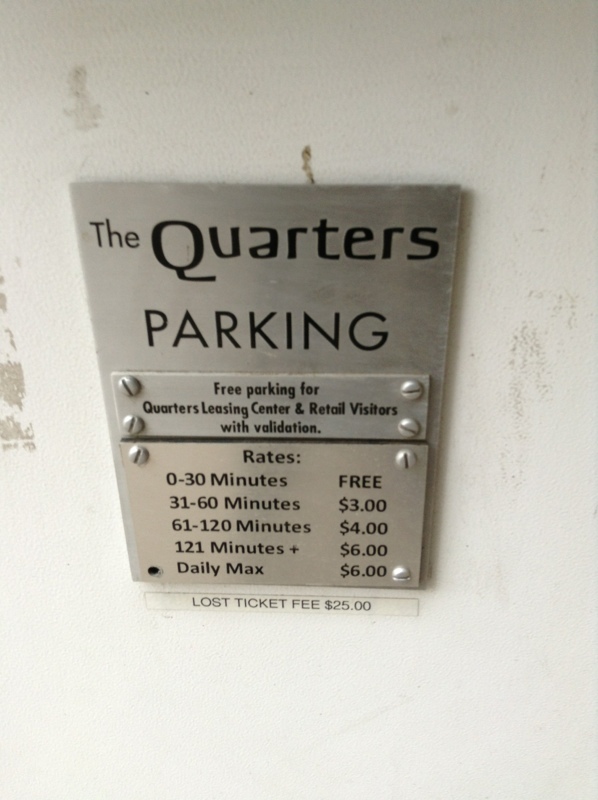 Street view of The Quarters on Campus