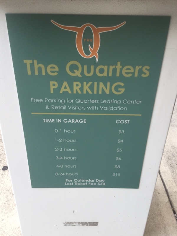 Street view of The Quarters on Campus