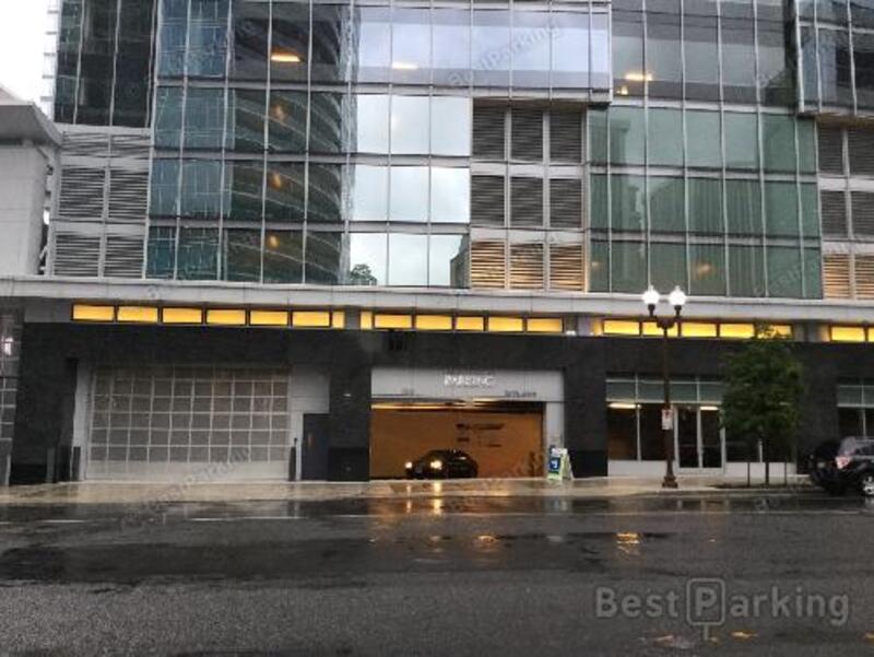 Street view of 1812 N. Moore Street Parking Garage