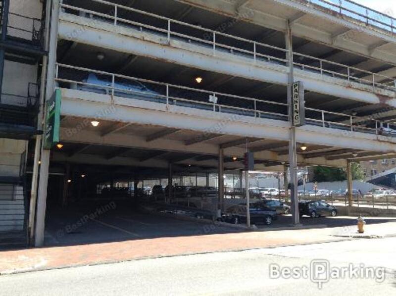 Street view of Monument Square Parking