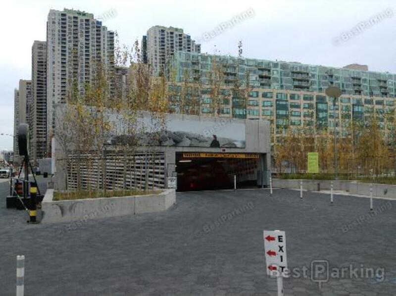Street view of Lot P2 York Quay Parking Facility