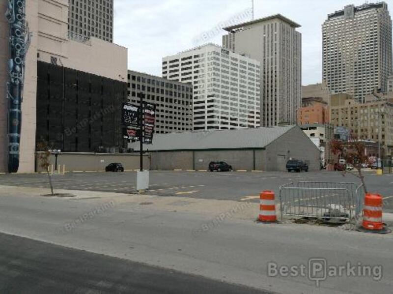 Street view of Loyola Ave Lot