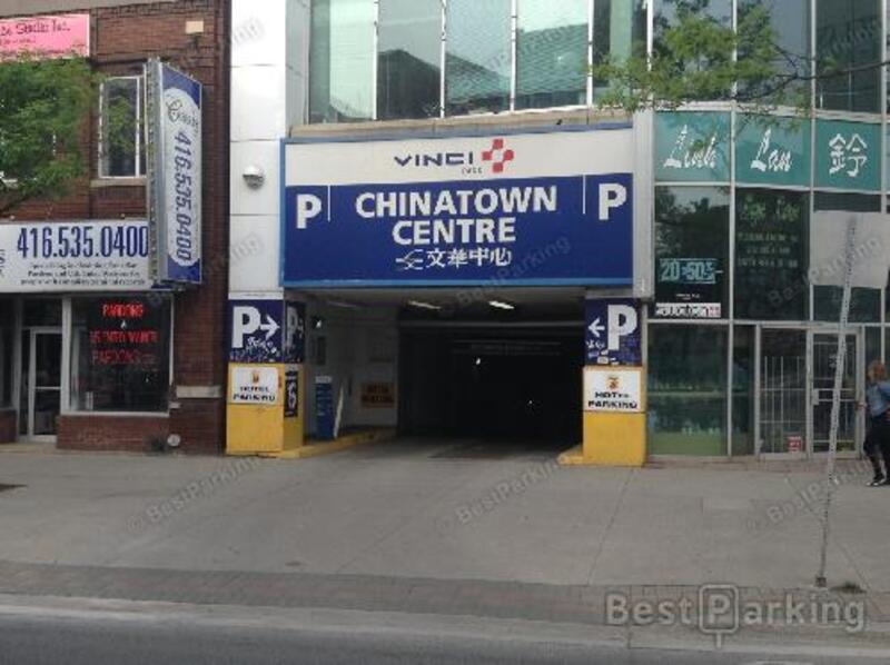 Street view of 222 Spadina - Underground Parking Garage