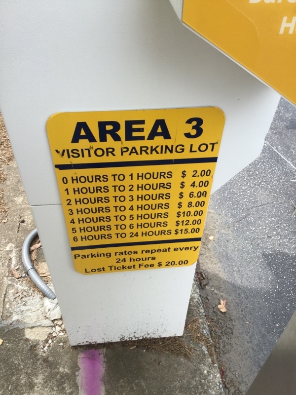 Street view of Visitor Area 3: Student Center Deck (W02)