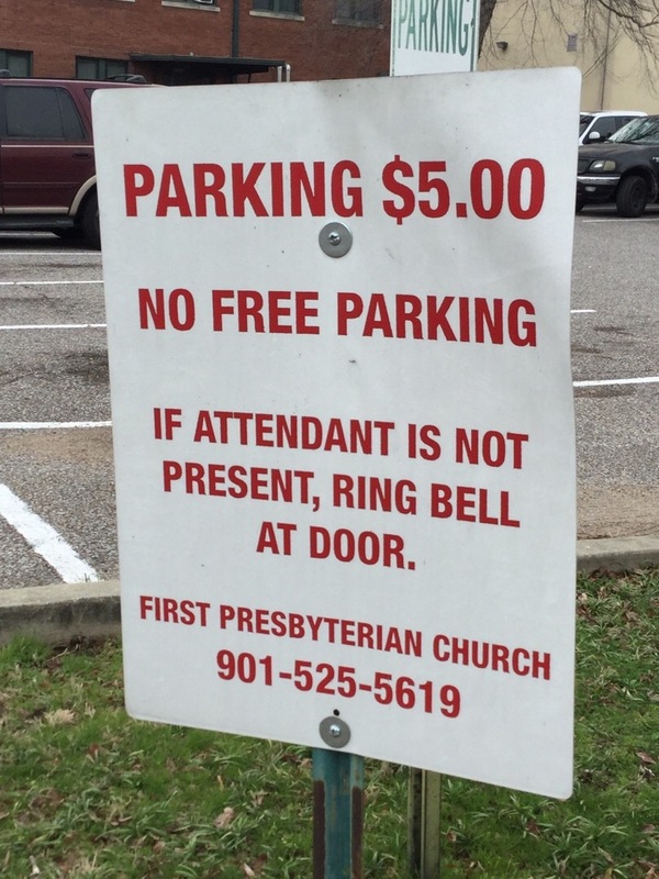 Street view of FIRST PRESBYTERIAN - Church Lot