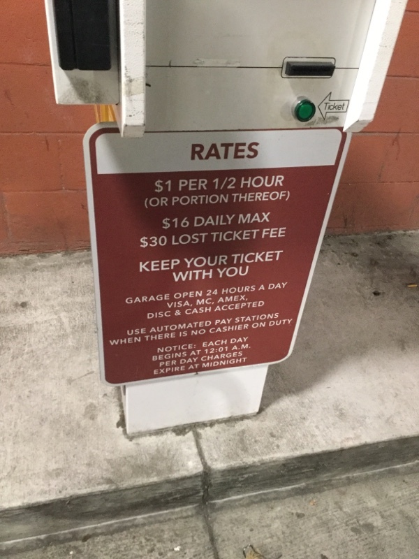 Street view of St. Philip Street Garage