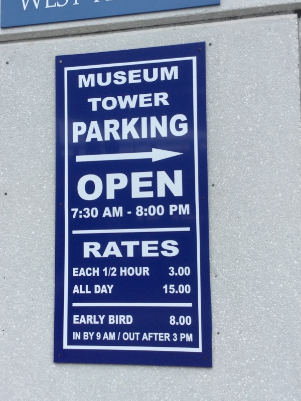 Street view of Bank of America - Museum Tower