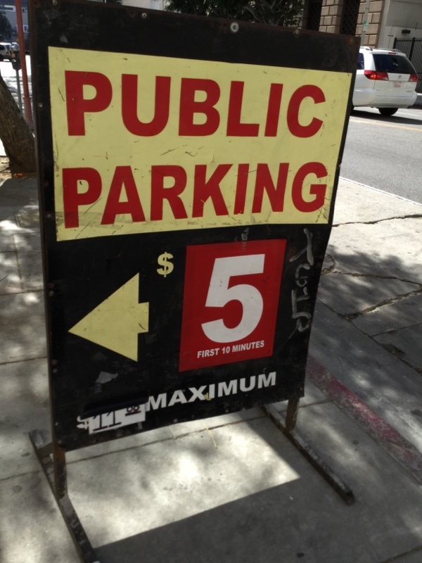 Street view of S Hill St. Lot