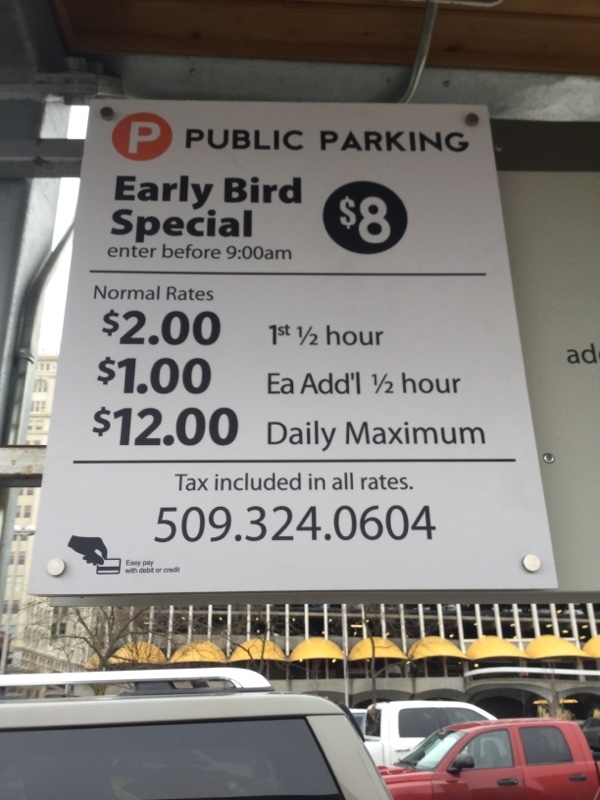 Street view of 515 W Spokane Falls Lot