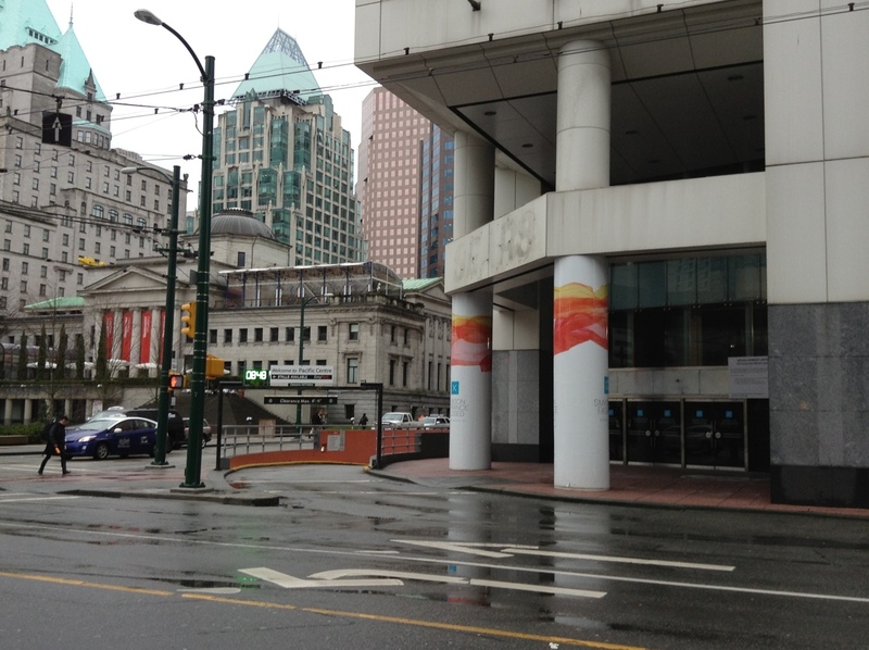 Street view of Lot 9 - Pacific Centre (Spans 3 Blocks)