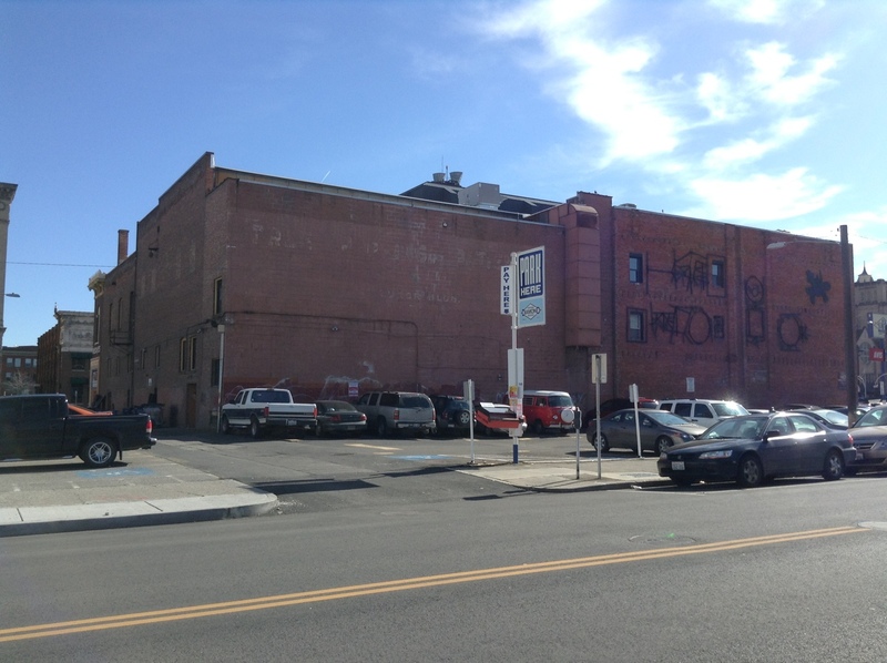 Street view of W 2nd Ave Lot