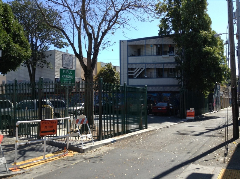 Street view of Lilac/24th St. Lot