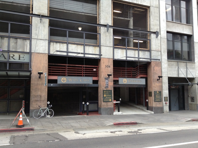 Street view of Grand Central Market Parking