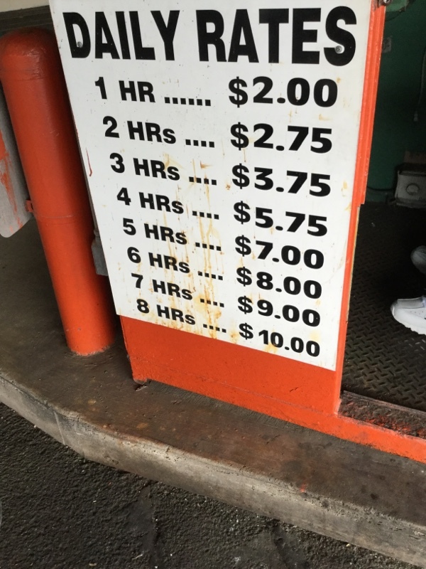 Street view of Forum Parking Garage