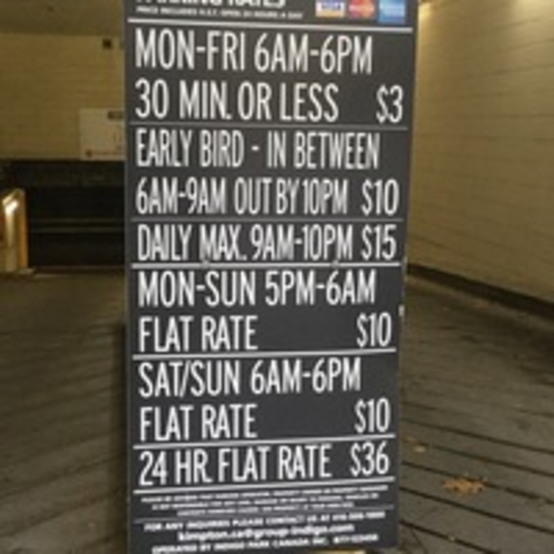 Street view of Kimpton St. George Garage