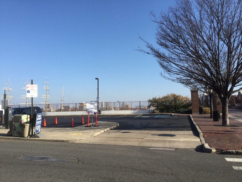 Street view of Lombard & S. Front St