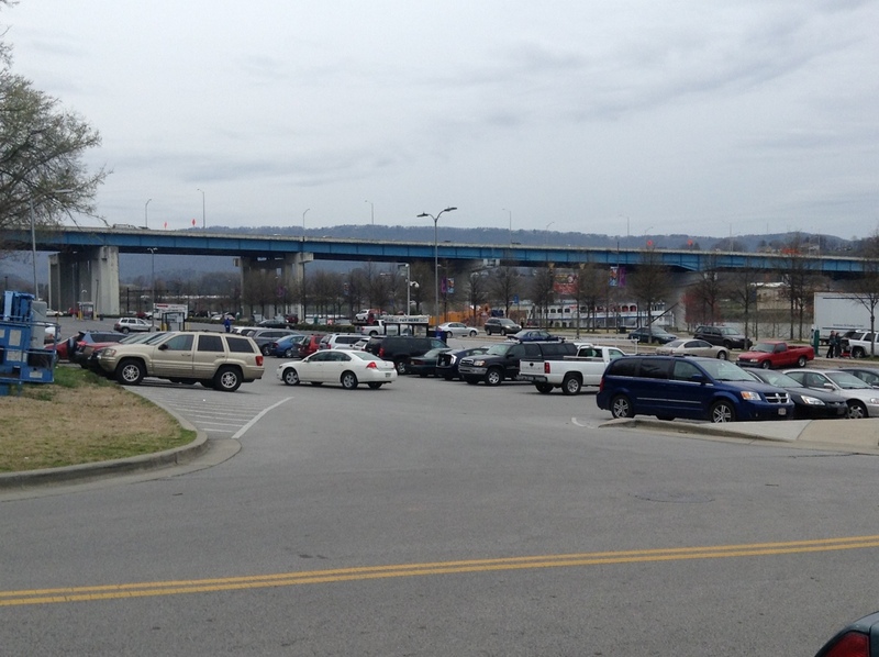 Street view of Riverfront Lot