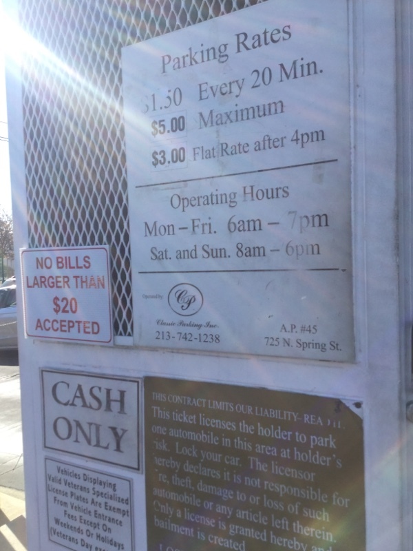 Street view of 725 N Spring St Lot