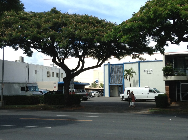Street view of Kapiolani Blvd Lot