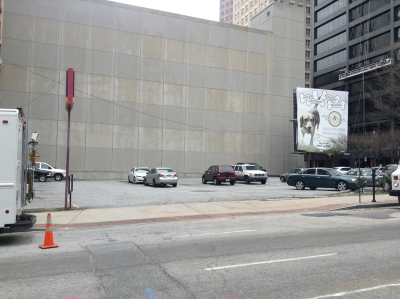 Street view of 90 Forsyth Street Parking Lot