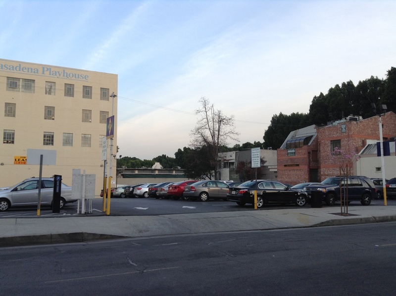 Street view of Playhouse Parking Lot