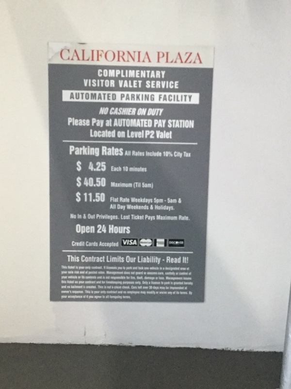 Street view of California Plaza