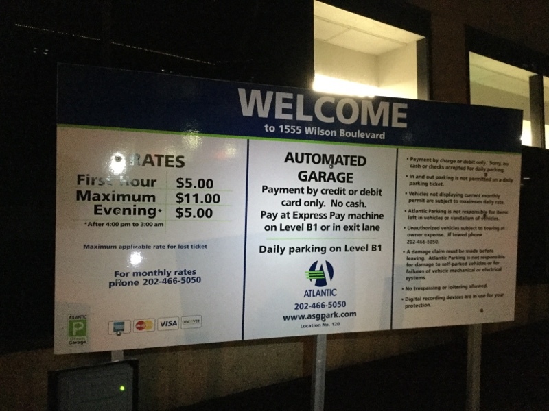 Street view of The Highlands 1555 Wilson – Garage