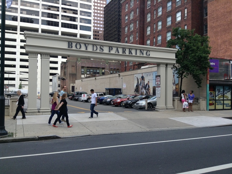 Street view of Boyd's Parking