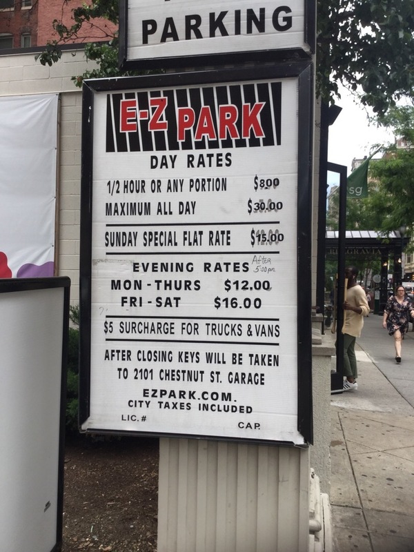 Street view of Boyd's Parking