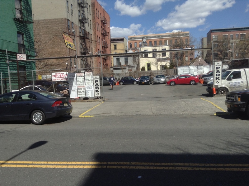 Street view of J&B Parking Lot