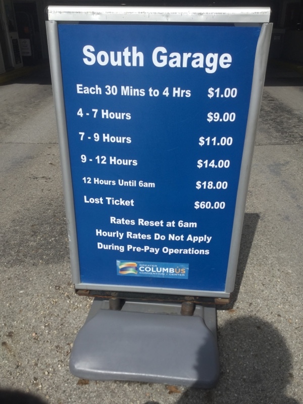 Street view of South Garage