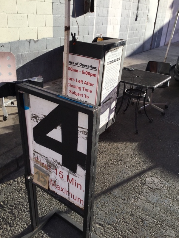 Street view of S Los Angeles St Parking Lot