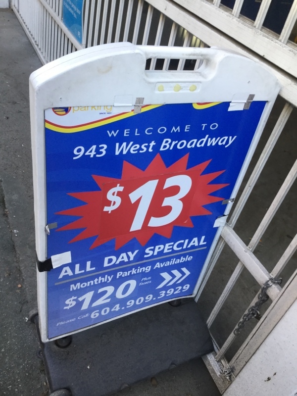 Street view of 943 West Broadway - Lot #168